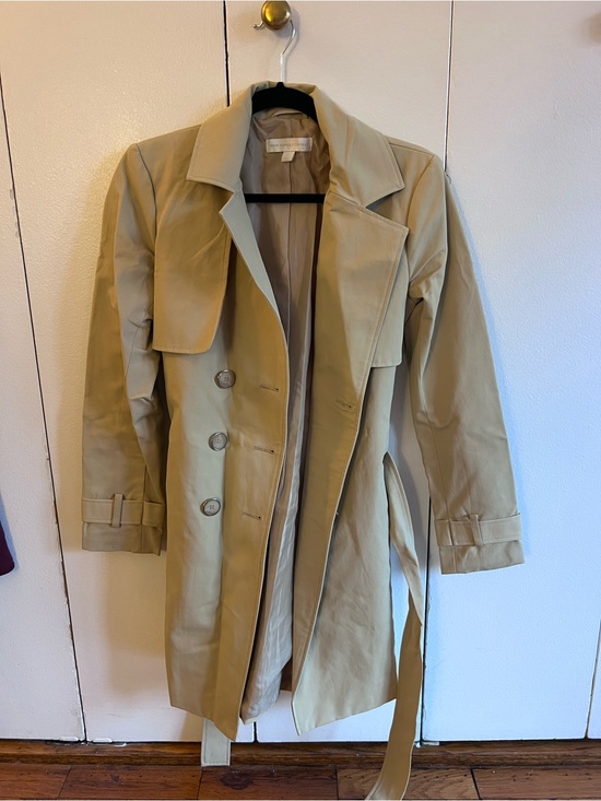New York & Company Jackets & Blazers - New York & Company Tan Trench Coat